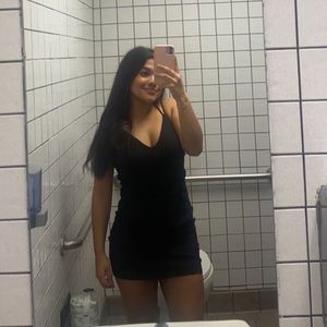 Black Mini homecoming  dress